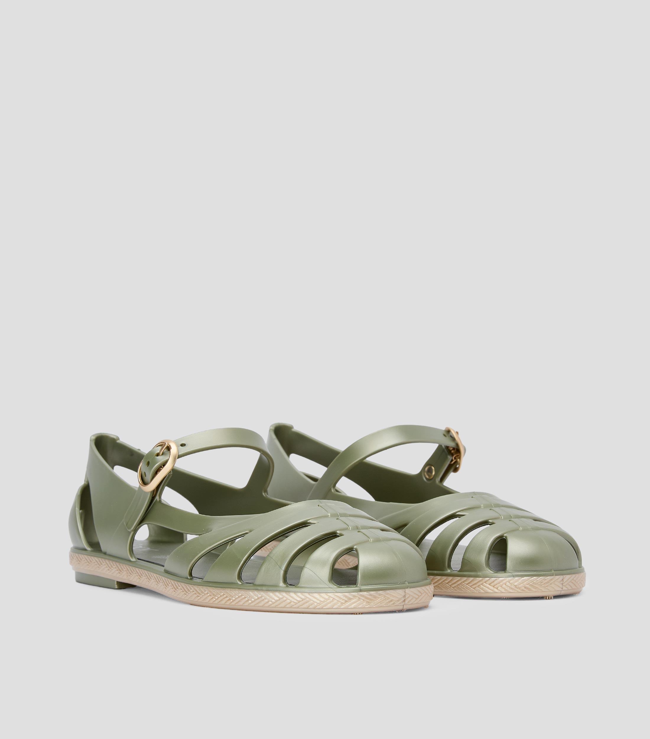 Sandalias planas Mary Janes Paris Mujer